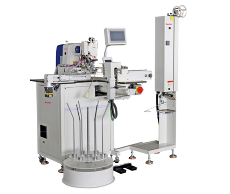 自动拼接橡筋机